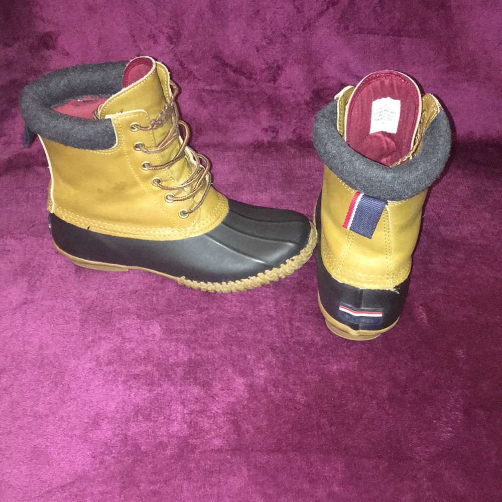 Tommy Hilfiger Casey Waterproof Duck Boots.